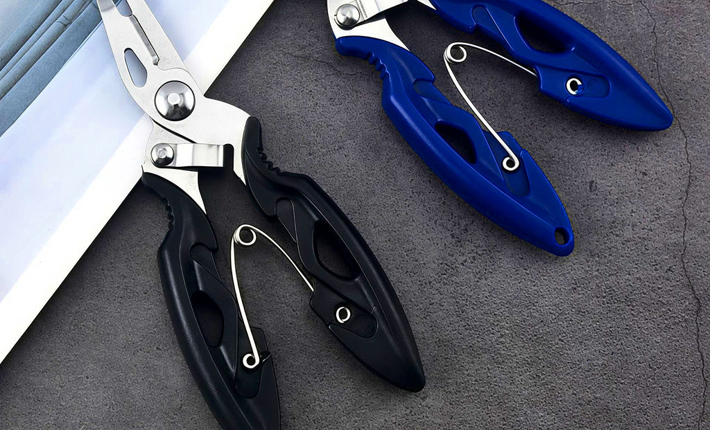 Stainless Steel Fishing Pliers, Bent Nose, 12 cm (4.7 in) – product photo