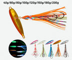 Slow Pitch Jig, Double Hook, 40–200 g (1.4–7.1 oz) – product photo
