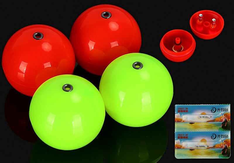 Round Ball Float Bobber, 27 mm (1.1 in), Day or Glow – product photo