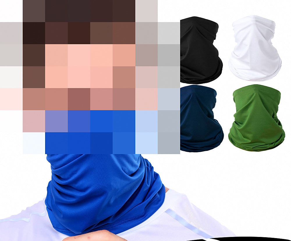 UV Sun Protection Neck Gaiter Face Mask, One Size – product photo