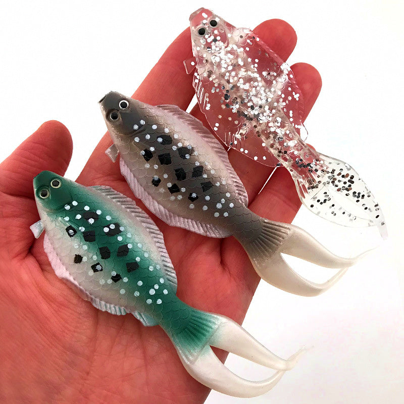 Flatfish Soft Swimbait Lure, 13 cm 8 g, 2-Pack – product photo