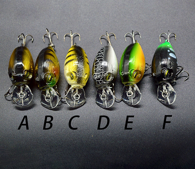 3D Pufferfish Minnow Metal Jig Lure, 57 mm, 7.94 g (0.28 oz) – product photo
