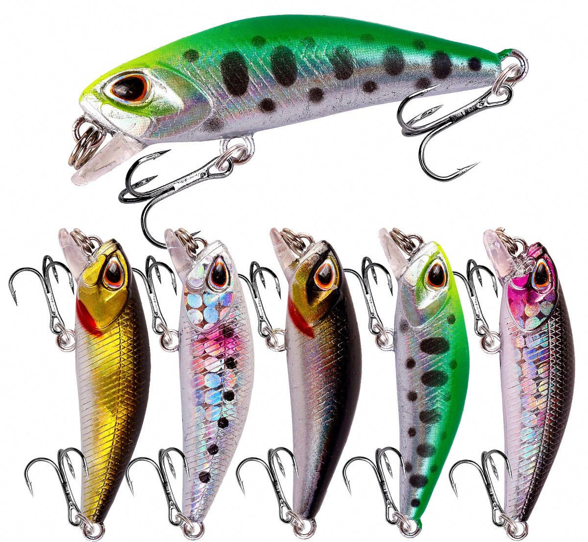Micro Sinking Minnow Lure, 4.5 cm (1.8 in), 3.5 g (0.12 oz) – product photo