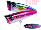 Floating Popper Topwater Lure, 110 mm (4.3 in), 30 g (1.1 oz) – product photo