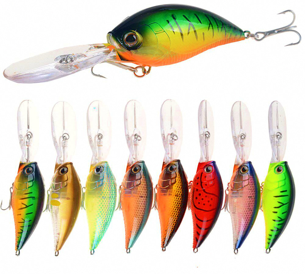 Deep Diving Minnow Lure, 11.5 cm (4.5 in), 22 g (0.8 oz) – product photo