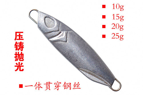 Metal Casting Jig, Bare or Hooked, 10–30 g (0.35–1.06 oz) – product photo