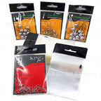 Clear Self-Seal Tackle Bags & Sinker Header Cards – product photo