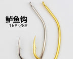 Barbed Long Shank Live Bait Hooks, Carbon Steel, 50 pcs – product photo