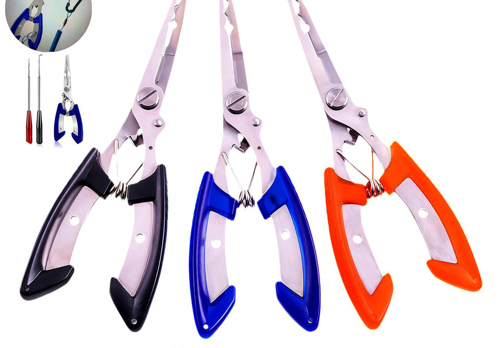 Split Ring Fishing Pliers, Tool Steel, 12.5 or 16.5 cm – product photo