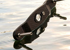 Reinforced Carbon Fiber Reel Handle Arm, 4x7 / 5x8 Shaft – product photo