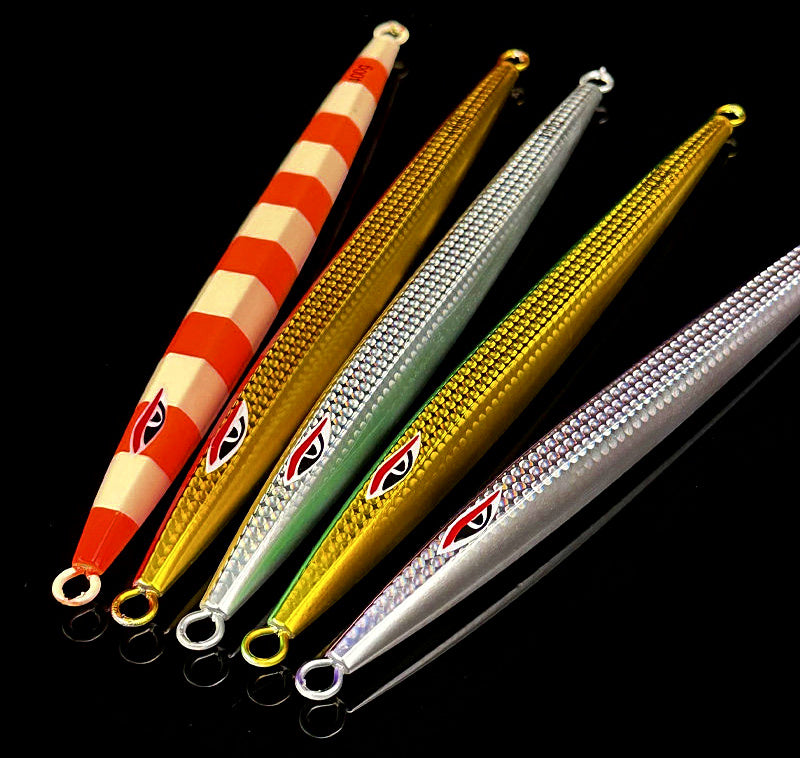 UV Glow Slow Pitch Metal Jig, 250–700 g (8.8–24.7 oz) – product photo