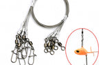 Steel Wire Leader with Loop, Cutlassfish Bite Leader, 30–80 cm – product photo