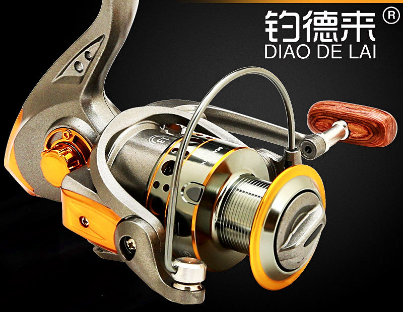 All-Metal Spinning Reel, Sizes 1000–12000 – product photo