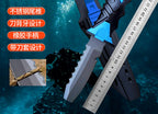 Stainless Steel Dive Knife, 12.5 cm (4.9 in) Blade, Leg Knife – product photo