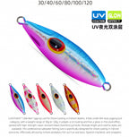 Slow Pitch Jig, 30–120 g (1.1–4.2 oz), Glow & Laser – product photo