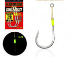 Slow Pitch Single Assist Hook, Kevlar Cord, 4/0–11/0 – product photo