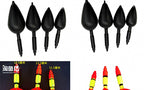 Foam Fishing Float, Red or Black, 11-19.2 cm (4.3-7.6 in) – product photo