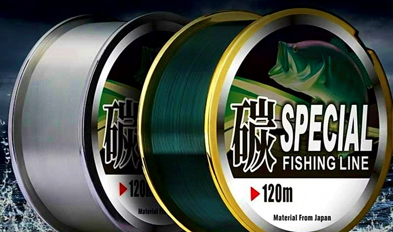 Carbon Fishing Line, Main or Leader, 120 m (131 yd) – product photo