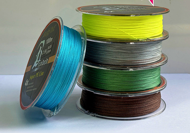 4-Strand PE Braided Fishing Line, 100 m (109 yd) – product photo