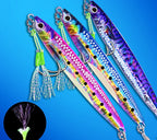 Luminous Fish Skin Metal Jig, 40–100 g (1.4–3.5 oz) – product photo