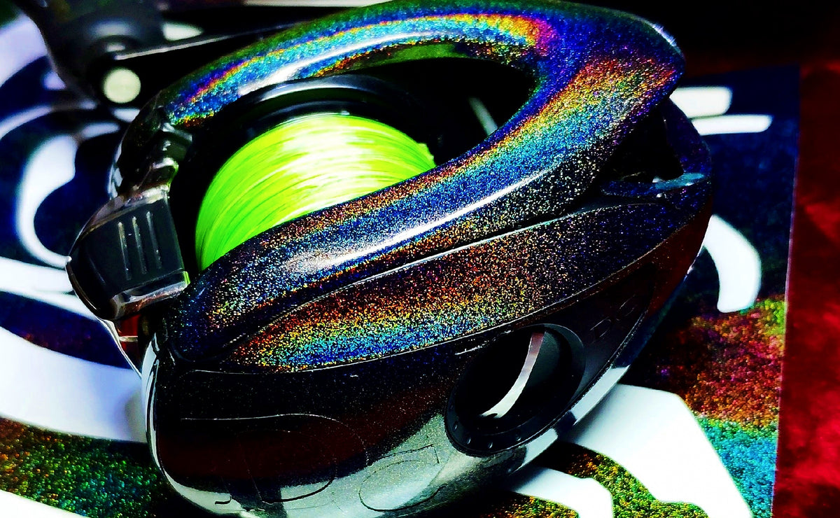 Reel Protective Skin Film Set, Pre-Cut Baitcaster Wrap – product photo