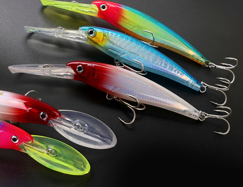 Sinking Trolling Minnow Lure, 16 cm (6.3 in) 73 g (2.6 oz) – product photo
