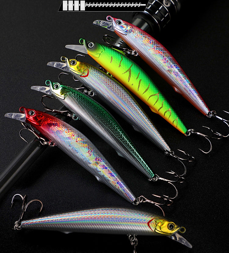 Minnow Hard Bait, 8–11.5 cm (3.1–4.5 in), Floating/Slow Sink – product photo