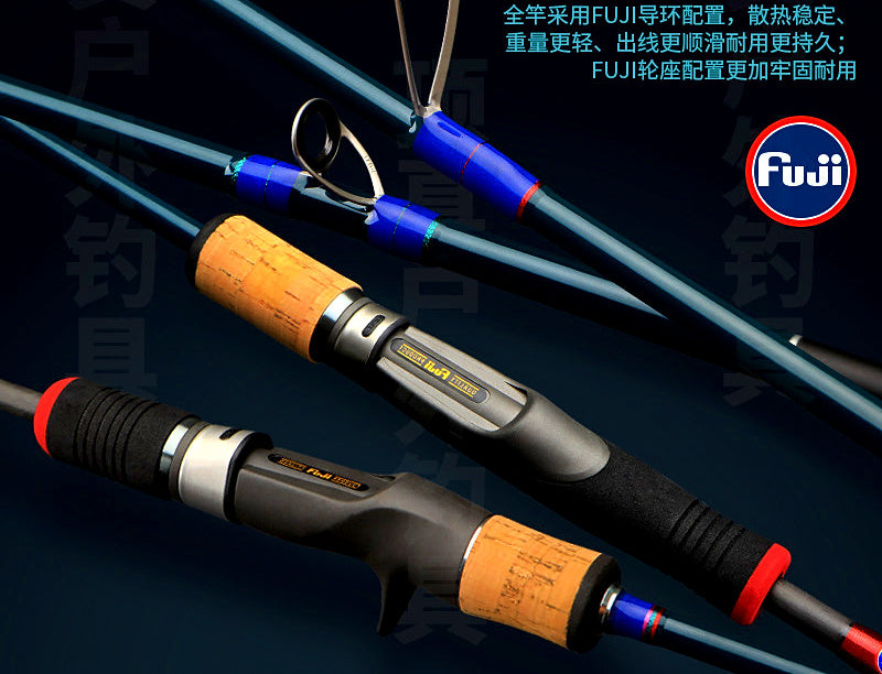 Slow Pitch Jigging Rod, 2.13 m (7 ft), 2-Piece, Solid Tip – product photo