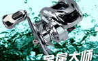 Baitcasting Reel, Metal Spool, 12-Magnet Brake, Left/Right – product photo