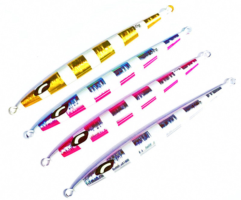 Metal Jig, Glow Stripe, 100–200 g (3.5–7.1 oz) – product photo