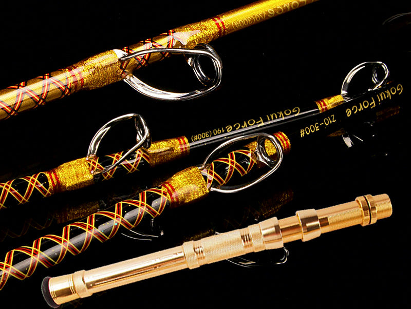 Extra-Heavy Solid Boat Rod for Electric Reels, 1.8–2.4 m – product photo