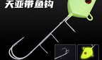 Lead Head Double Hook for Cutlassfish, 7–300 g (0.25–10.6 oz) – product photo