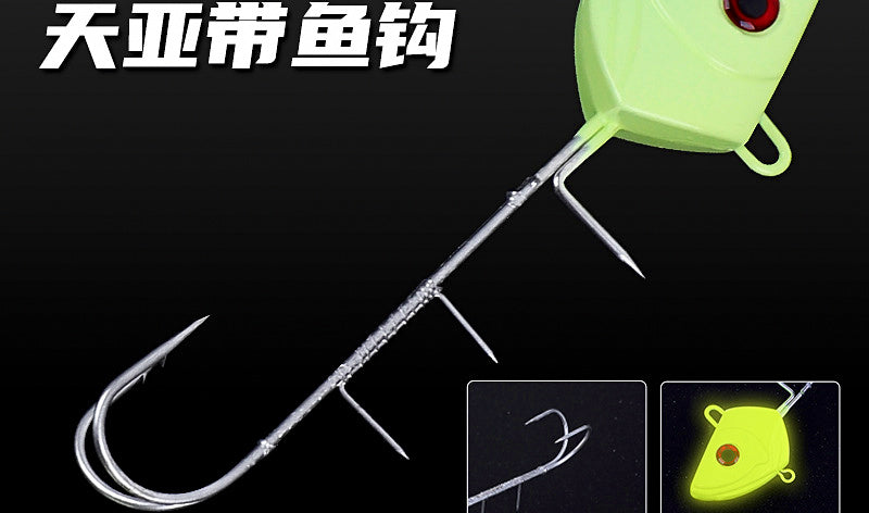 Lead Head Double Hook for Cutlassfish, 7–300 g (0.25–10.6 oz) – product photo