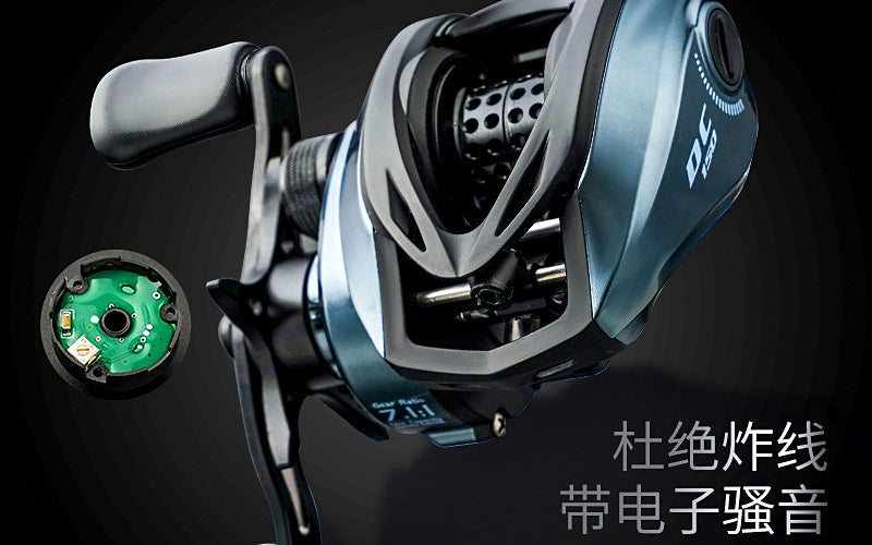 DC Brake Baitcasting Reel, Left or Right Hand – product photo