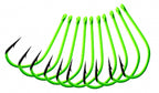 Glow Barbed Saltwater Hooks, Sizes 12–28, Bulk Pack – product photo