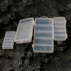 Clear Plastic Lure Box, Multi-Compartment Tackle Storage – product photo