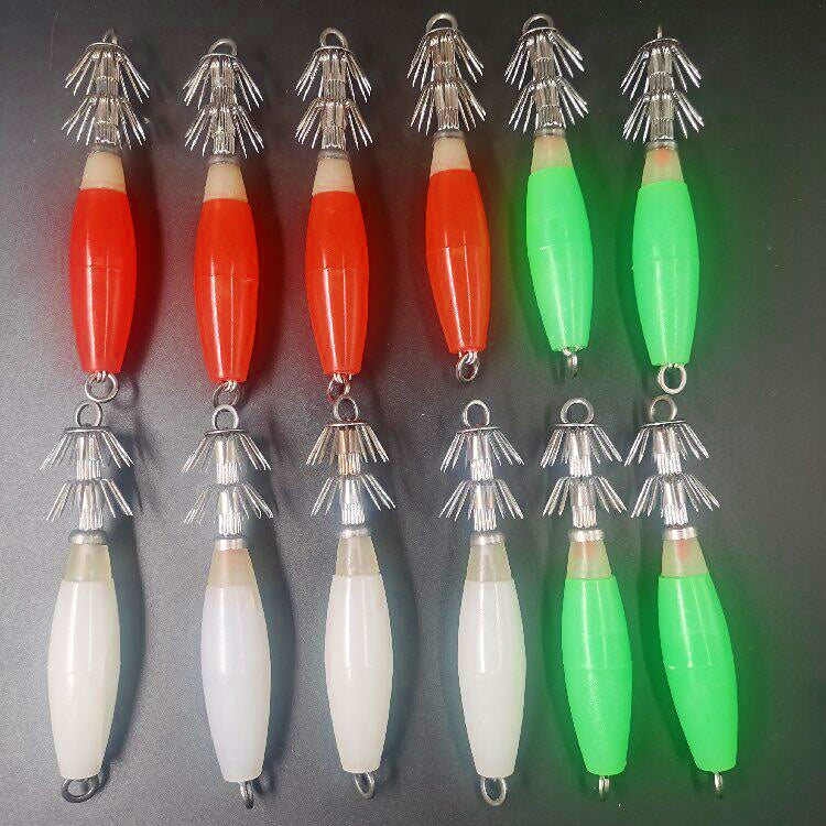 Glow Octopus Squid Lure with Hook, Boat Fishing – product photo