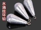 Teardrop Lead Sinker with Eyelet, 10–1000 g (0.35–35 oz) – product photo
