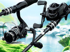 2-Piece Lure Rod & Reel Combo, 1.65–2.4 m (5 ft 5 in–7 ft 10 in) – product photo