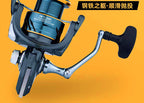 All-Metal Spinning Reel, Sizes 1500–7000, Interchangeable Handle – product photo