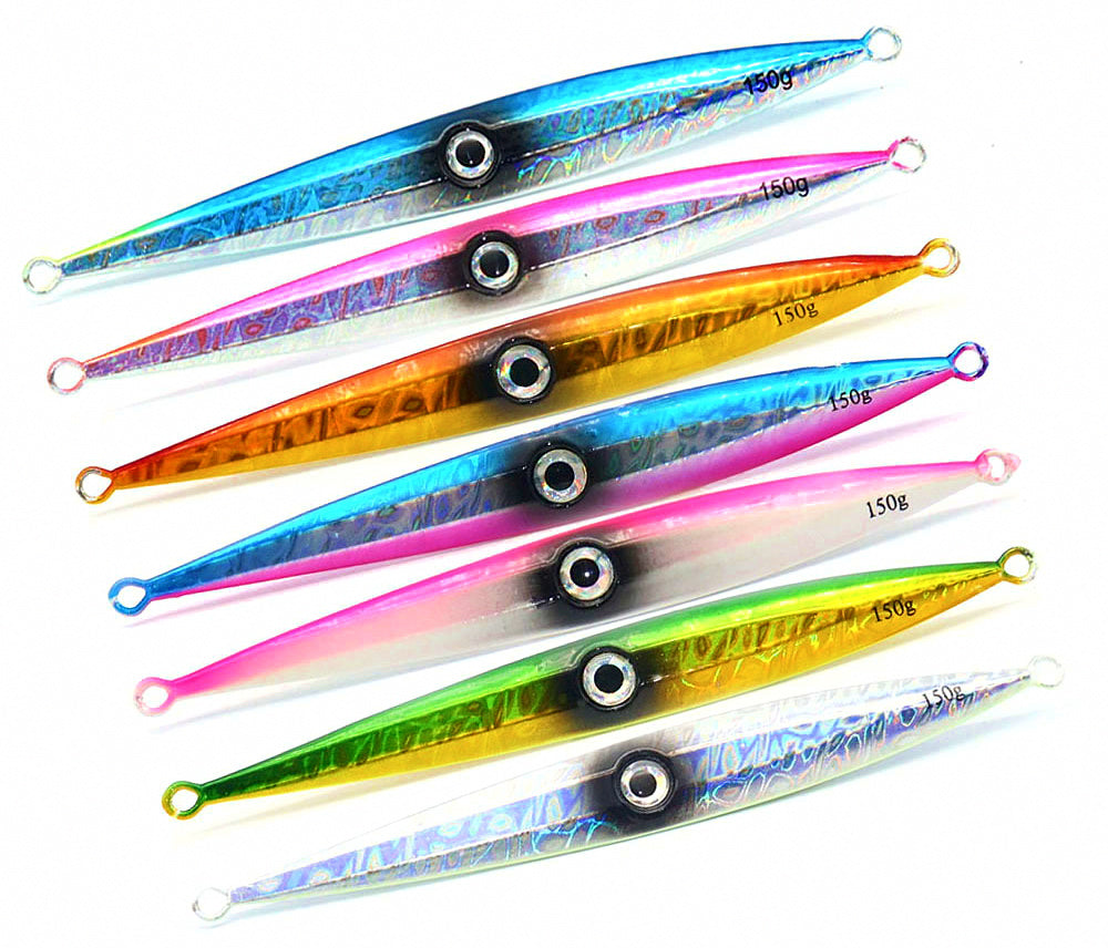 Slow Pitch Jig, 40–620 g (1.4–21.9 oz), Laser & Glow Colors – product photo
