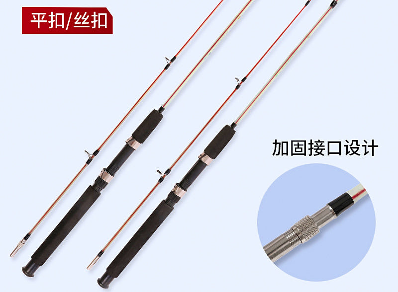 Solid Fiberglass Boat Rod, 2-Piece, 1.2–3.0 m (3.9–9.8 ft) – product photo