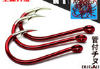Barbed Ringed Chinu Hooks, Sizes 0.8–15, Pack – product photo