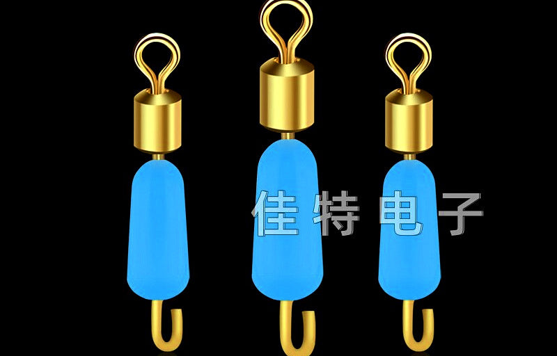 Silicone Branch Line Clip for Dropper Rigs, 10-Pack – product photo