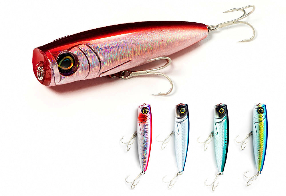 Topwater Popper Lure, 130 mm (5.1 in), 60 g (2.1 oz) – product photo