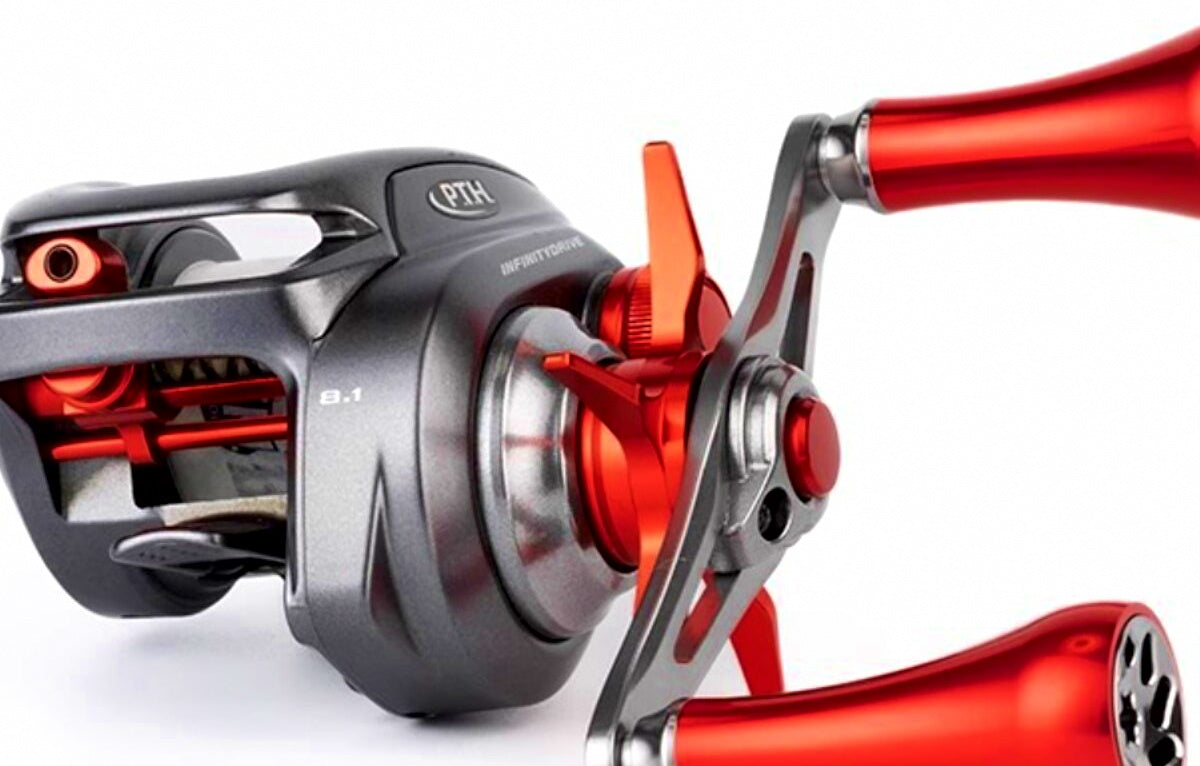Aluminum Baitcasting Reel Handle Knobs, Pair – product photo
