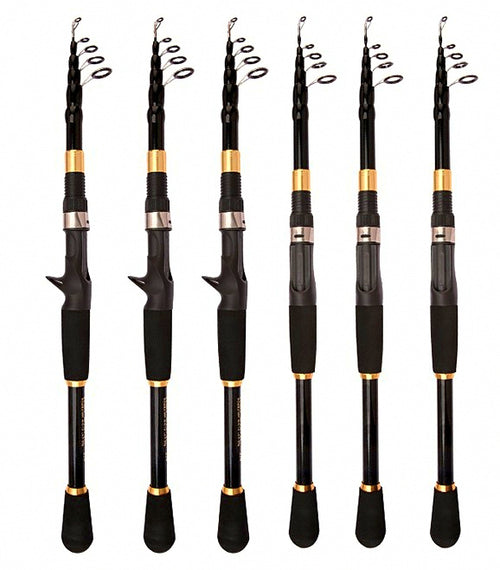 Telescopic Boat Fishing Rod, 7-Section, 1.6–2.7 m (5.2–8.9 ft) – product photo