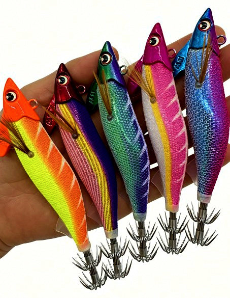 Glow Lead Head Squid Jig, Size 3.0, Fast Sinking – product photo