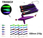 Soft Octopus Trolling Lure Set, 150 mm (6 in) – product photo