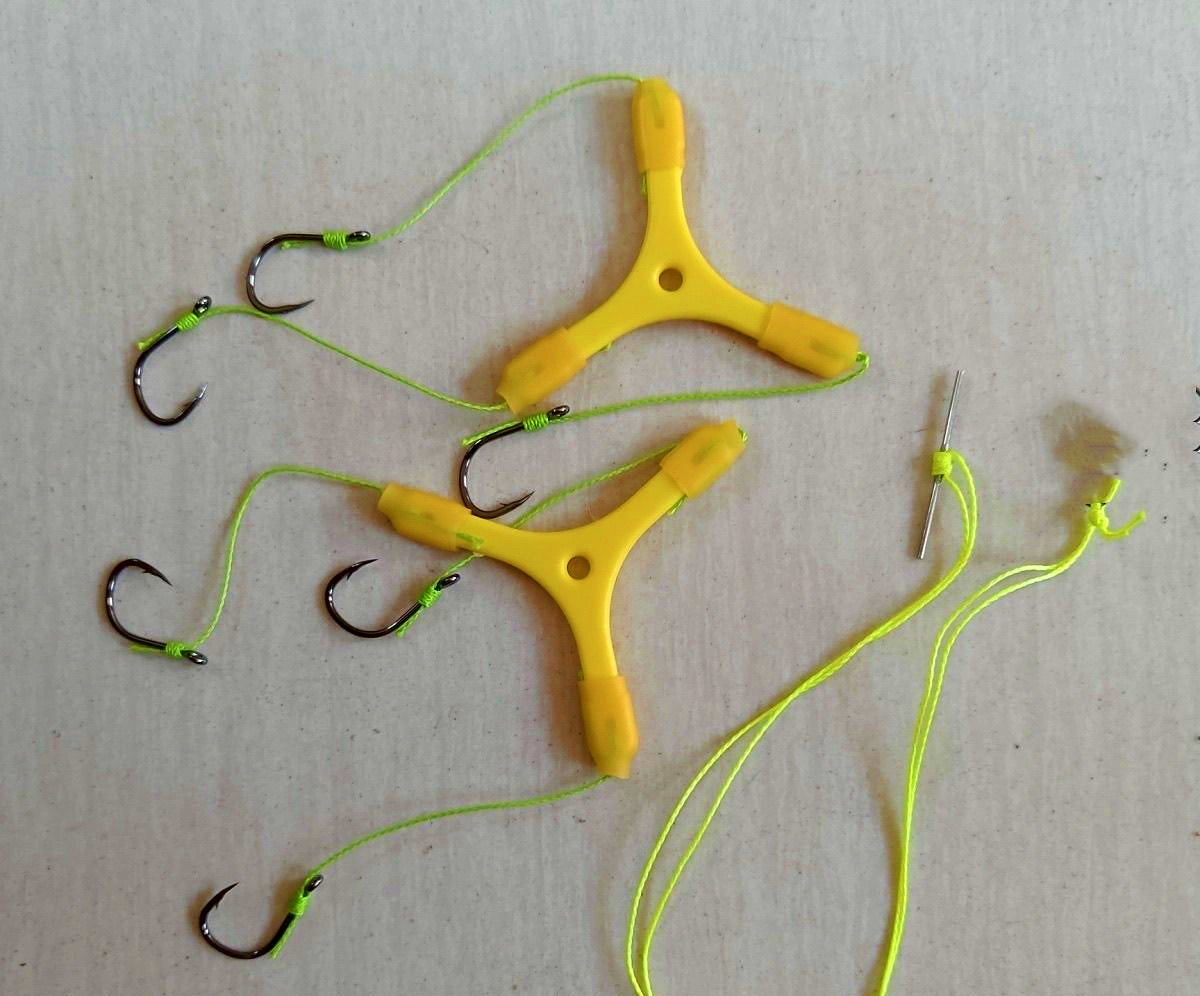 Reversible Flip-Plate Treble Hooks, 10-Pack, Sizes 7–20 – product photo